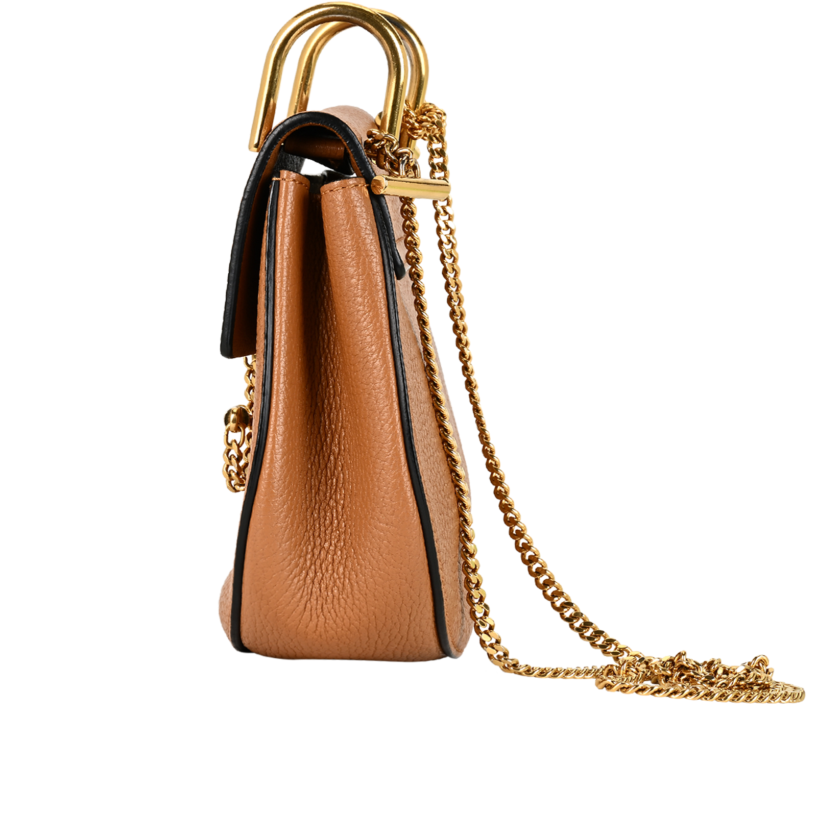 Mini Drew, &pound;310, Handbags, Brown, Leather, Bottom view